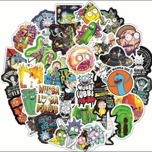 Rick and morty stickers
